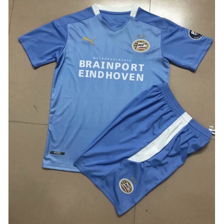 Billiga Fotbollströjor PSV Eindhoven Barn Borta tröja 2020/21 Kortärmad